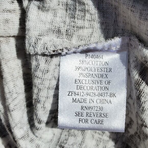 Beaded-neckline tank with elastic bottom by Almost Famous / Junior's Medium Med - Picture 6 of 8